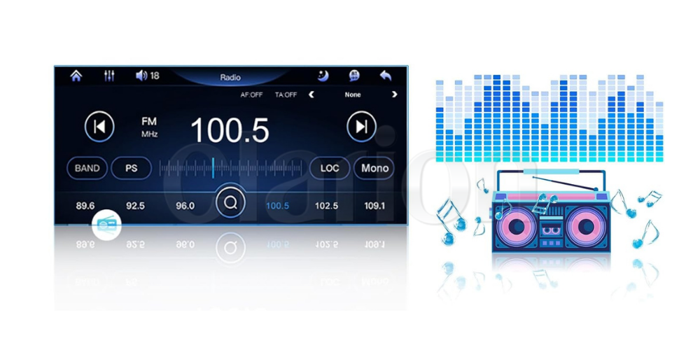 Radio FM/AM cu RDS & Radio Online